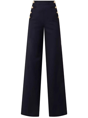Max Mara Studio Cammeo Bukser, Navy 